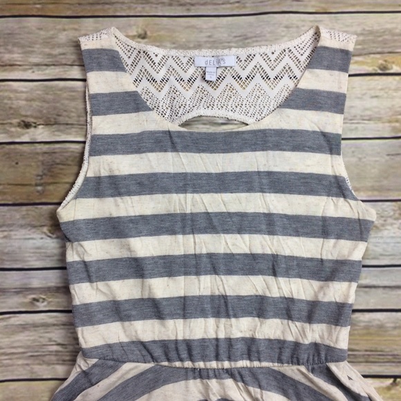 dELiA*s Striped Crochet Dress - Picture 2 of 7